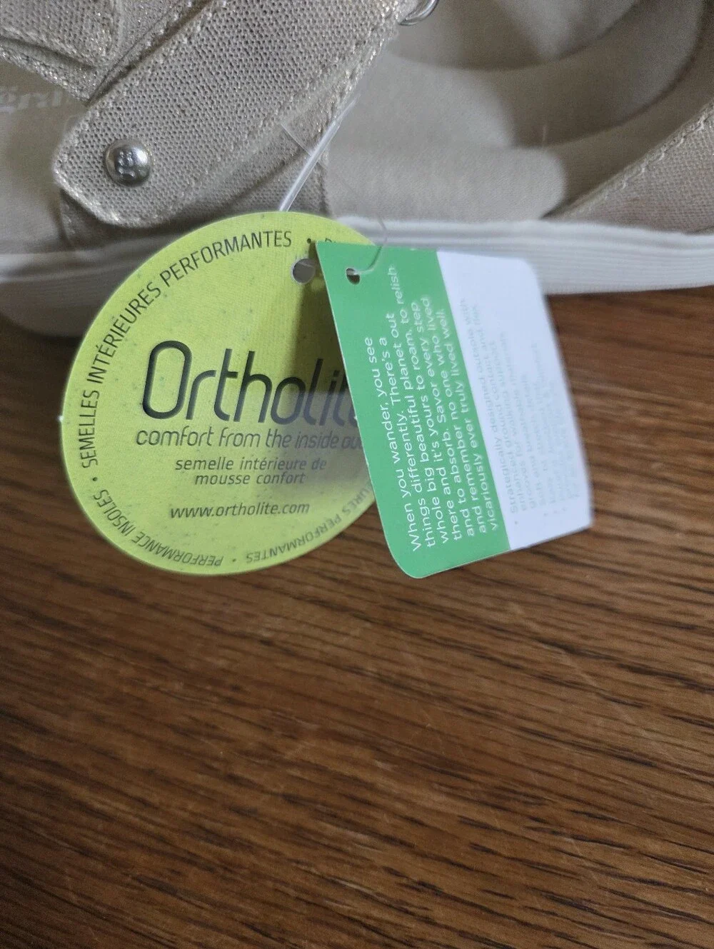 NEW Grasshoppers Women's Cherry Sandals In Gold Taupe With Ortholite Size 9 WIDE